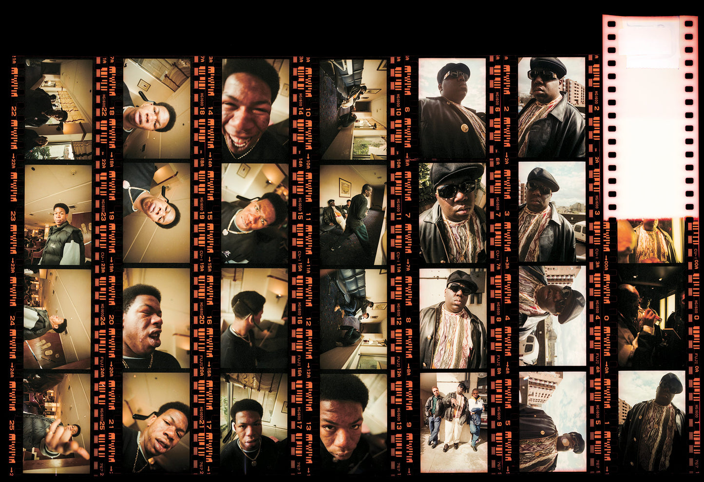 Biggie - Craig Mack - Contact Sheet