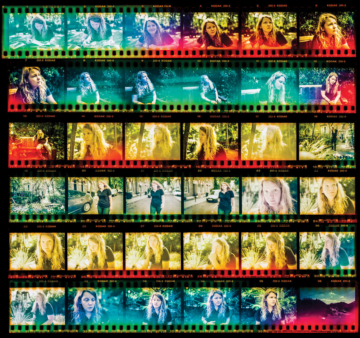 Kae Tempest - Contact Sheet