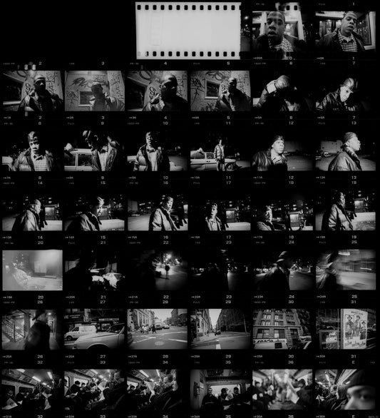 Jay Z - Contact Sheet