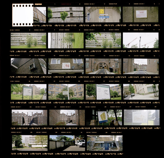 Robin Hood Gardens - Contact Sheet